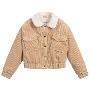 Mayoral Kids Beige Corduroy Jacket (lightly worn)